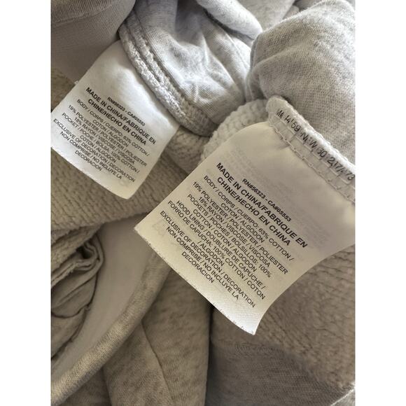 Nike 2-Piece Set Rally Funnel Neck Hoodie & Sweatpants Gray Women's Size XS - Picture 14 of 16
